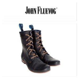John Fluevog BBC Radio Boot in Black size 11